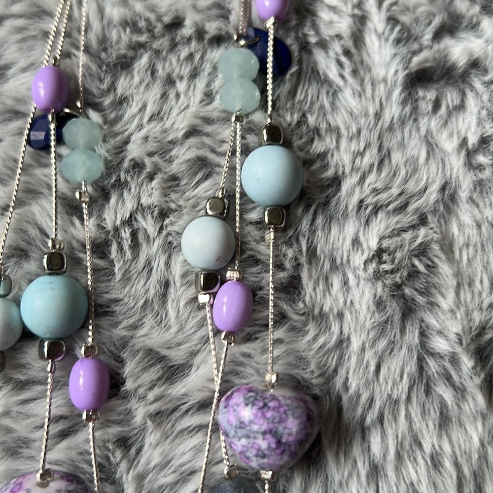 New Chico’s bead and chain necklace. - Picture 3 of 5